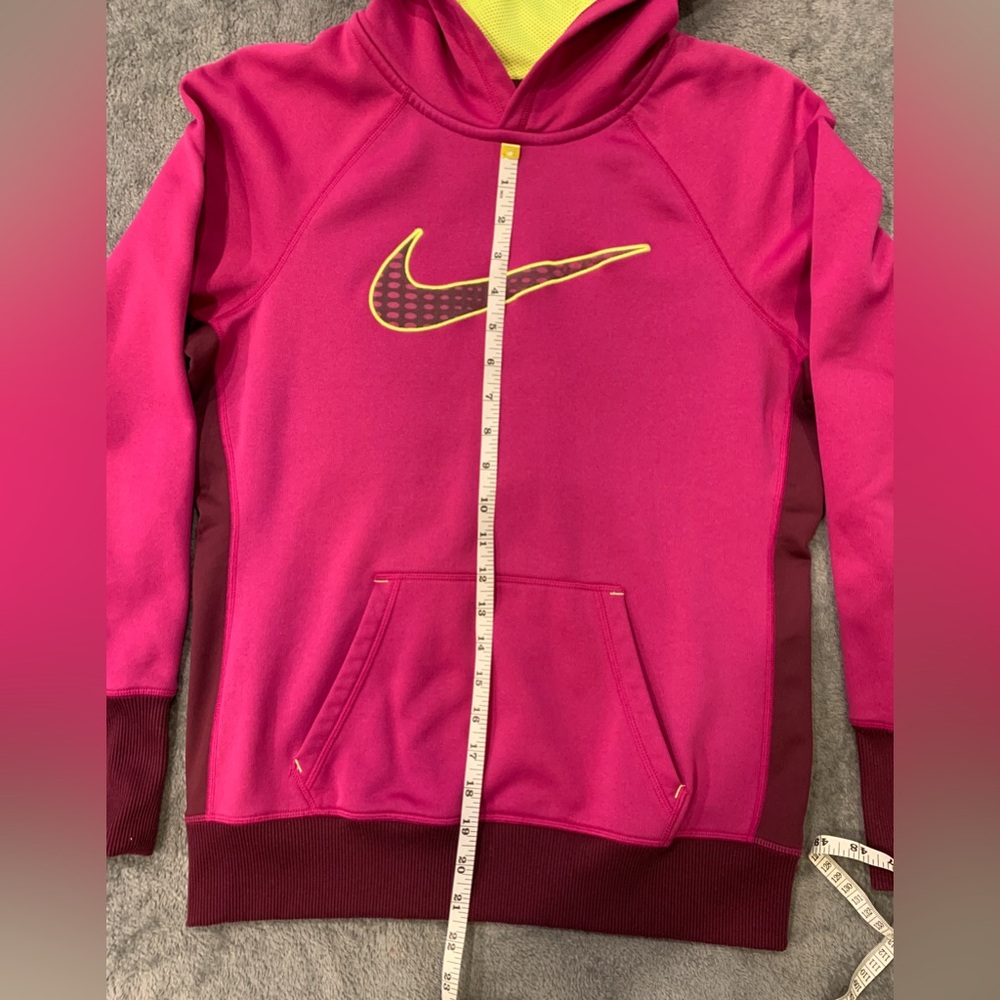Nike Pink and neon Hoodie - Picture 2 of 11